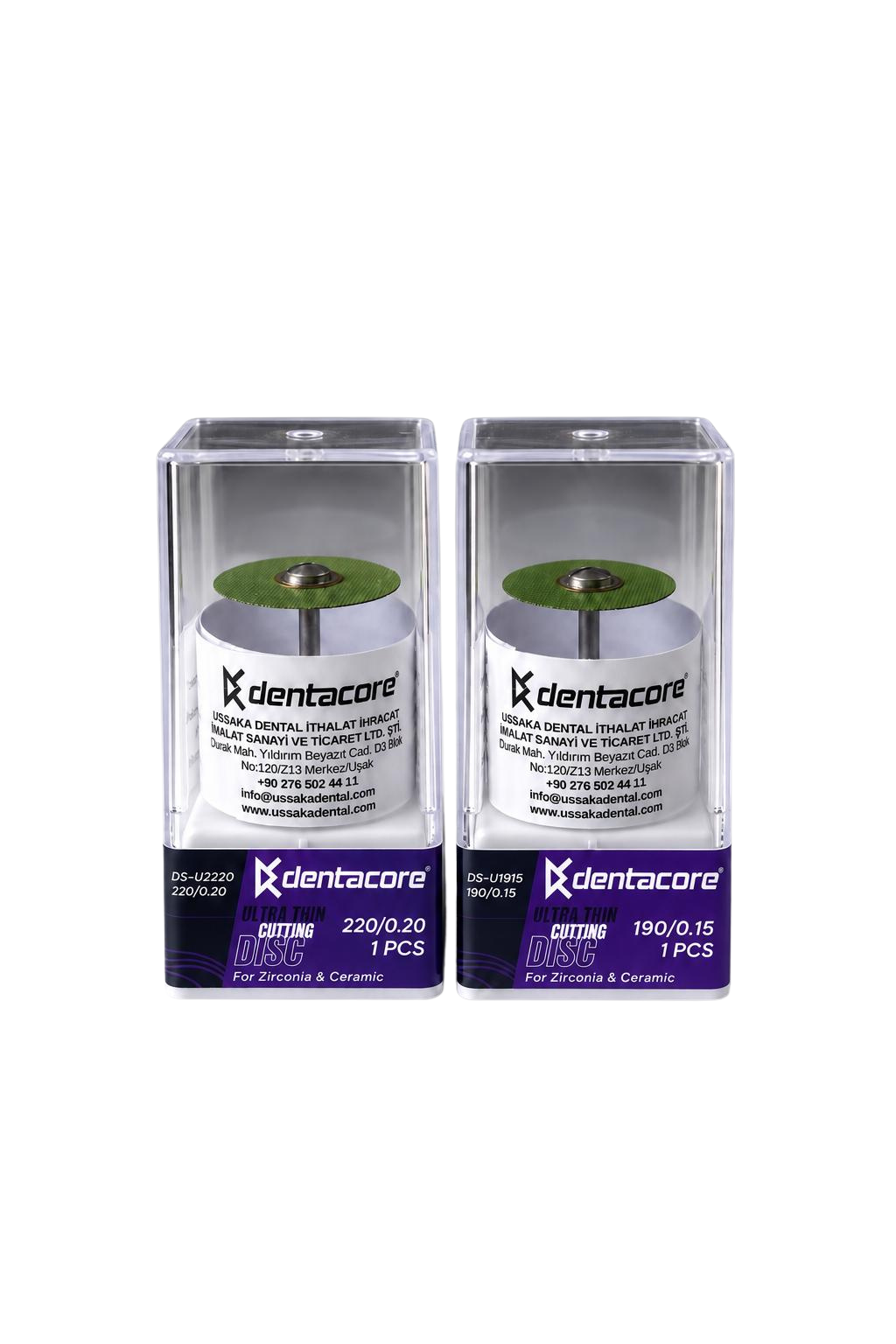 DentaCore ultra ince kesim diskleri