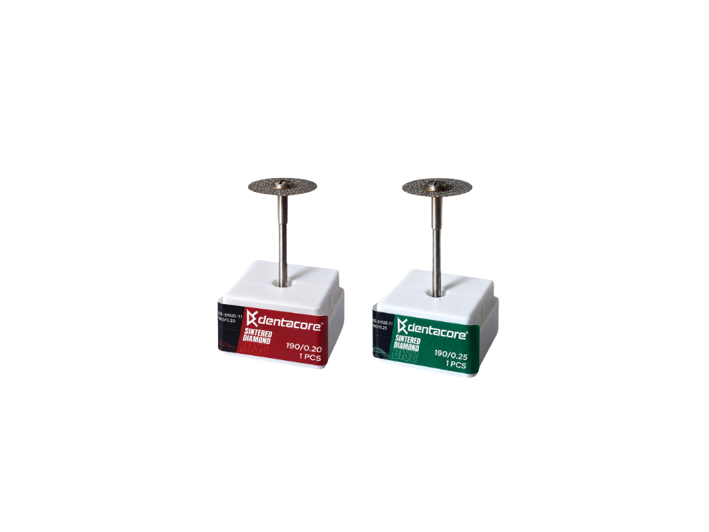 DentaCore sinterlenmiş elmas diskler